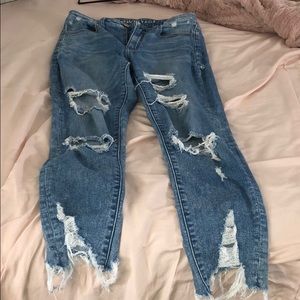 American Eagle Super Hi-Rise Jegging Crop